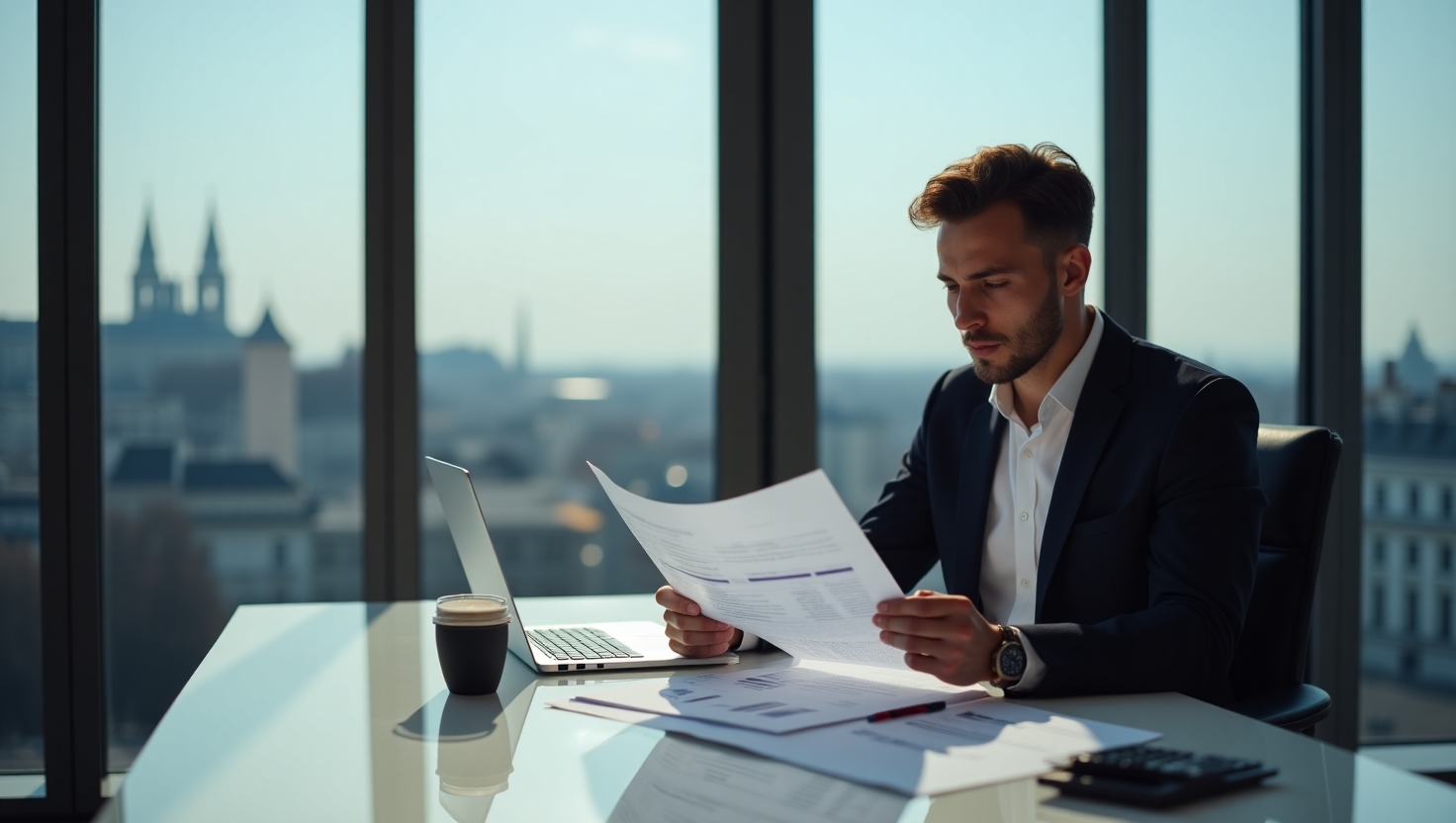 Portrait de l'expert-comptable principal